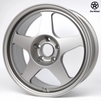 Jantes forgées DW à 5 branches en alliage argent satiné 17 18 19 20 pouces – Vente en gros directe usine OEM pour BMW Sport Sedan