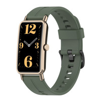 Bracelet en Silicone Trendybay pour Huawei Watch Fit Mini Smartwatch Bracelet en caoutchouc Bracelet de remplacement Bracelet de montre Accessoires
