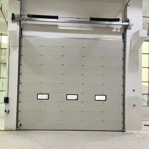 <span class=keywords><strong>Porte</strong></span> <span class=keywords><strong>Sectionnelle</strong></span> Industrielle Automatique avec Panneaux Résistants au Vent pour Atelier, <span class=keywords><strong>Garage</strong></span> et Entrepôt Frigorifique - Product Image 6