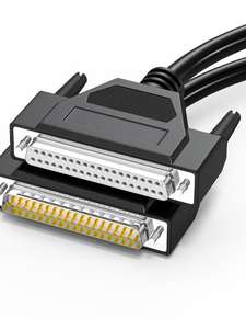 纯铜DB37公对公对母37针PLC编程器数据电缆1.5 M 3连接线延伸 - Product Image 2