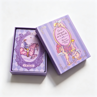 Vente en gros de jeux de tarot Oracle personnalisés imprimés, 78 cartes, cartes d'affirmation, bord doré, vernis mat, coins arrondis