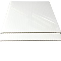 Plaques de plafond en PVC, panneaux publicitaires pour bureaux, panneaux de plafond - Forme rectangulaire 300x8,5 mm, panneau mural en PVC