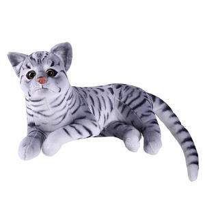 Simulazione stampa 3D peluche gatto peluche personalizzato OEM realistico peluche gatto realistico giocattoli di peluche - Product Image 4
