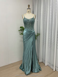 MB40163 <span class=keywords><strong>Robe</strong></span> de soirée élégante dos nu à sequins en satin de luxe pour demoiselles <span class=keywords><strong>d</strong></span>'<span class=keywords><strong>honneur</strong></span> - Product Image 4