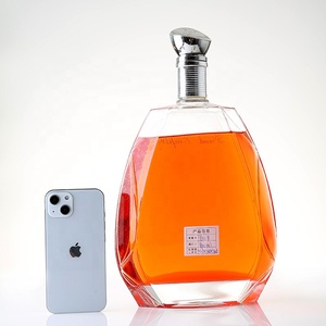 Produzione Super selce 1 litro di Rum Tequila Patron liquore liquore bottiglie di vetro con tappo di sughero - Product Image 2