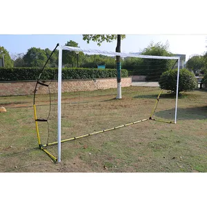 Quick Set-up Soccer Goal Portable and Net Portable Soccer Goal Training Equipment Football Gate