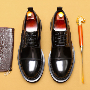 Zapatos Mocasines de Cuero Hechos a Mano de Lujo, Casuales de Negocios, Antideslizantes, Impermeables, Transpirables, Acolchados, Cómodos, con Soporte de Arco, para Todas las Temporadas - Product Image 6