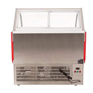 Présentoir de boulangerie circulaire support de <span class=keywords><strong>réfrigérateur</strong></span> armoire de <span class=keywords><strong>réfrigérateur</strong></span> de crème glacée vitrine de bonbons réfrigérée - Product Image 3