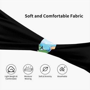 عصابات رأس رياضية مخصصة من JX PURE بتصميم العلم الوطني، عصابات رأس للبيسبول وكرة القدم والجري والتمارين الرياضية، عصابات شعر ماصة للعرق، باندانات عرقية بالجملة - Product Image 4