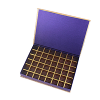Caja de Regalo de Chocolate de Lujo Personalizada, Caja de Embalaje de Cartón Rígido con Cierre Magnético para Bombones y Trufas, OEM ODM
