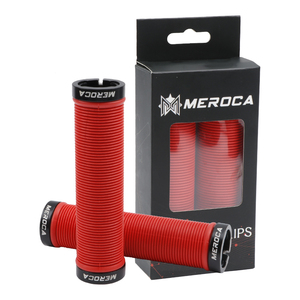 MEROCA Verrouillage bilatéral VTT Antidérapant Amortisseur Riding <span class=keywords><strong>Grip</strong></span> Cover Bicycle Guidon Fixed Gear <span class=keywords><strong>Folding</strong></span> Bike <span class=keywords><strong>Grip</strong></span> - Product Image 6