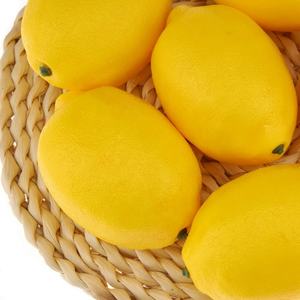 Venta Especial: Limones Artificiales Decorativos Grandes de Color Amarillo Realista para Decoración del Hogar y Accesorios de Fotografía - Product Image 2