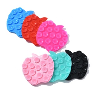 <span class=keywords><strong>Apple</strong></span> Shape <span class=keywords><strong>de</strong></span> doble cara Sticky Grippy Silicon Wall Ventosa <span class=keywords><strong>de</strong></span> vacío Pad Soporte <span class=keywords><strong>de</strong></span> montaje <span class=keywords><strong>de</strong></span> agarre <span class=keywords><strong>de</strong></span> teléfono móvil para teléfono celular - Product Image 2