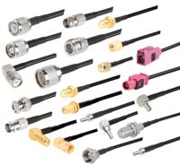 Câble coaxial d'antenne pour caméra de véhicule à personnalisation rapide, connecteurs SMA, FAKRA, MMCX, TNC, BNC, N-Type, câbles RG174, RG58, 302