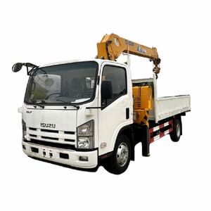 Grúa Montada en Camión Isuzu 4x2 con Pluma de Largo Alcance para Construcción, Elevación, Mantenimiento de Servicios Públicos y Manipulación de Carga - Product Image 2