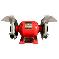 Meuleuse d'établi en métal de 6 pouces pour l'affûtage de couteaux et d'outils avec moteur 2950 tr/min, protections de roue, outil électrique d'affûtage