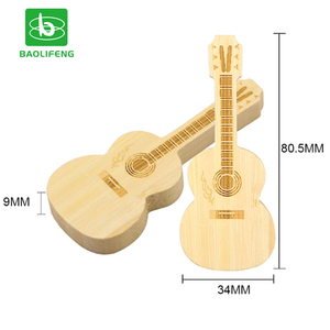Cadeau De <span class=keywords><strong>vente</strong></span> En Bois <span class=keywords><strong>guitare</strong></span> usb Lecteur <span class=keywords><strong>Flash</strong></span> bâton clé usb personnalisée logo - Product Image 4