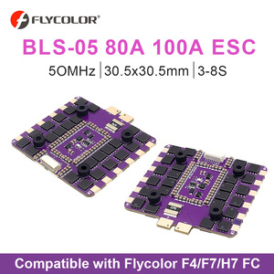 FLYCOLOR BLS-05 80A 100A ESC 4in1 3-8S Dshot600 BLHeli32 Firmware Electronic Speed Controller for <strong>5</strong>-6inch FPV Quadcopter - Product Image 4