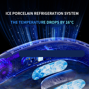 Mini ventilateur COOG Portable pour les sports de plein air été cinq vitesses réglable fonction silencieuse charge Suspension cou conception plastique - Product Image 4