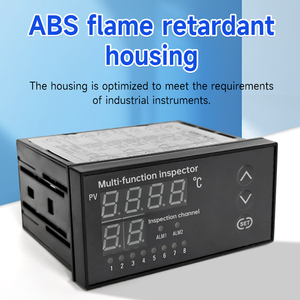 منظم حرارة أوتوماتيكي 4-20 مللي أمبير مع شاشة LED، جهاز مراقبة درجة الحرارة بـ 8 قنوات، مؤشر درجة الحرارة - Product Image 3