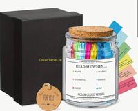 Boîte en verre pour la prière musulmane, pot à vœux Coran, meilleur cadeau pour les versets du Coran islamique