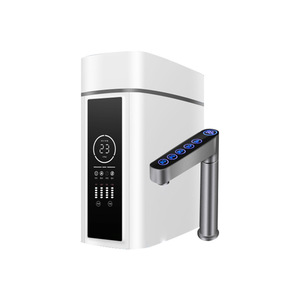 Purificateur d'eau chaude instantanée 450x160x395mm, distributeur d'eau sans réservoir sous évier à osmose inverse RO, blanc - Product Image 2