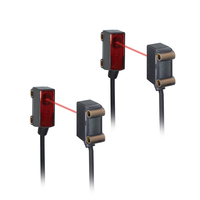 Sensor Fotoeléctrico Láser de Línea KRONZ, Distancia Ajustable de 0-80 mm, 12 °   Sensor Industrial con Salida PNP de 12-24 VCC y Cable de Conexión Directa
