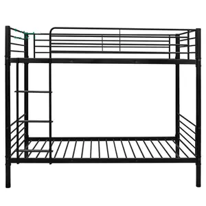 Metal Bunk Beds for Dorms Bedrooms and Homes Single Twin Iron and Steel bed Frames for Adults and Children