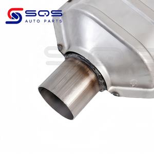 Konverter Katalitik Universal Berkualitas Tinggi SQS <span class=keywords><strong>2</strong></span>.5 Inci <span class=keywords><strong>2</strong></span> Inci Konverter Katalitik Mobil Penjualan Langsung Pabrik - Product Image 4