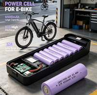 Batterie lithium-ion haute puissance 21700S-65P 6500mAh 3.6V 52A à décharge élevée pour vélo électrique et outils électriques