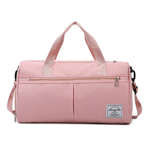 Borsa da Fitness impermeabile all'ingrosso della fabbrica di grande capacità più cerniere a strati Logo personalizzato borsa da Yoga per ragazze - Product Image 4