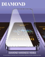Film de protection d'écran en verre trempé ESD Diamond Edge avec paillettes, style féminin, en aluminium haute qualité pour iPhone 18 Pro Max 17 16 15 14 13 12