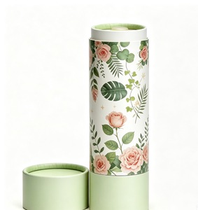 Boîte cylindrique d'emballage cosmétique écologique personnalisée, adaptée aux parfums, aux bougies, aux crèmes pour le visage et aux produits de beauté - Product Image 5