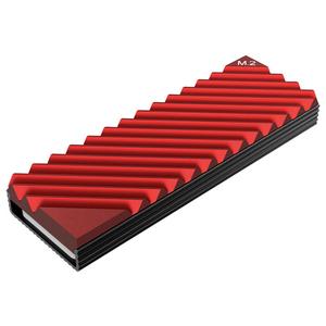 PS5 <span class=keywords><strong>M</strong></span>.2 SSD heatsink NVMe M2ระบายความร้อน2280สถานะของแข็งอลูมิเนียมปะเก็นหม้อน้ำกับแผ่นซิลิโคนความร้อน - Product Image 4