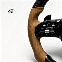 Passez à un volant sport personnalisé haut de gamme en fibre de carbone véritable pour Mercedes-Benz Classe E et Classe G W223 809Y W205