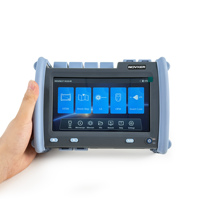OTDR NK6800 1310/1490/1550nm con Pantalla Táctil de 7 Pulgadas, Probador de Fibra Óptica, Reflectómetro Óptico en el Dominio del Tiempo, Medidor de Potencia VFL para FTTH