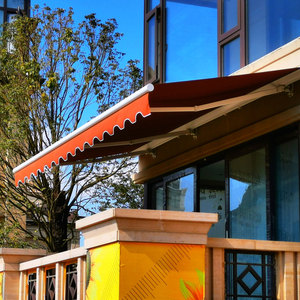 Toldo Retráctil Motorizado Eficiente con Brazo Curvo, Impermeable, Resistente al Viento, Protección UV, Parasol, Instalación Rápida y Gratuita - Product Image 2