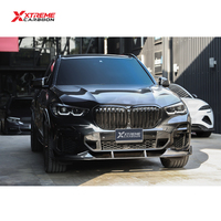 XTREME Upgrade Spoiler avant en fibre de carbone sèche TAKD, lèvre de pare-chocs avant monobloc, kit carrosserie pour BMW 2018-2023 G05 X5