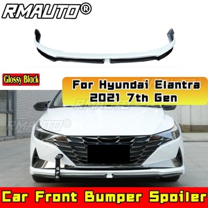 Alerón Trasero, Lip Delantero, Faldones Laterales, Kit de Carrocería Compatible con Hyundai Elantra 2021 7ª Generación, Accesorios para Auto - Product Image 2