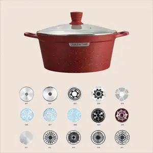 2023 haute qualité usine chaude logo personnalisé casserole cuisson en aluminium pot antiadhésif ustensiles de cuisine