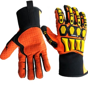 Custom Wholesale TPR Anti Impact Construction Working Protection <strong>Gloves</strong> Impact Resistant <strong>Kong</strong> Mechanic Work <strong>Gloves</strong> - Product Image 1