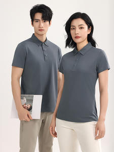 Polo de golf logotipo personalizado impreso de secado rápido Polo de golf de sublimación Lisa para hombre en blanco elección Polo de golf para hombre - Product Image 2