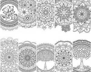 Libro <span class=keywords><strong>da</strong></span> Colorare Mandala per <span class=keywords><strong>Adulti</strong></span> Personalizzato all'Ingrosso con Stampa Segreta - Product Image 5