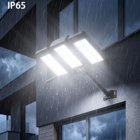 Lampe solaire tout-en-un pliable avec détecteur de mouvement, étanche, LED, pour jardin, route, OEM, faible MOQ disponible