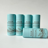 Stick déodorant push-up, baume à lèvres bio dans un tube en papier écologique, baume à lèvres, stick solaire, taille personnalisée avec design anti-humidité