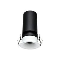 Spot encastré à cadre ultra-fin 45 mm, 12W, CRI95, anti-éblouissement profond, pour magasin, hôtel, musée (non inclus dans le prix)