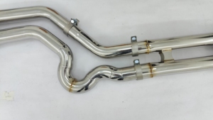 Tuyau intermédiaire <span class=keywords><strong>Hetu</strong></span> à longueur égale de 70 mm, tuyau en Z pour BMW G80 M3 G82 M4 G87 M2 3.0T S58, système d'échappement en acier inoxydable de haute qualité - Product Image 5