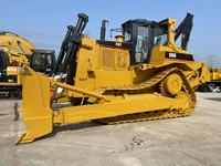 Bulldozer d'occasion CAT D8R 38 tonnes à faible bruit pour opérations en carrière de calcaire multi-terrains, avec moteur, pompe et roulement, puissance 228 kW