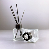 Bouteilles de diffuseur en verre dépoli 100/150ml verre diffuseur d'aromathérapie conteneur arôme bouteille accessoires de parfum