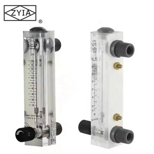 مستشعر ضغط الهواء والماء من الأكريليك LZM للتركيب على اللوحة، منظم تدفق من الفولاذ المقاوم للصدأ والبلاستيك، متوافق مع الغاز/السوائل، تصنيع حسب الطلب - Product Image 2